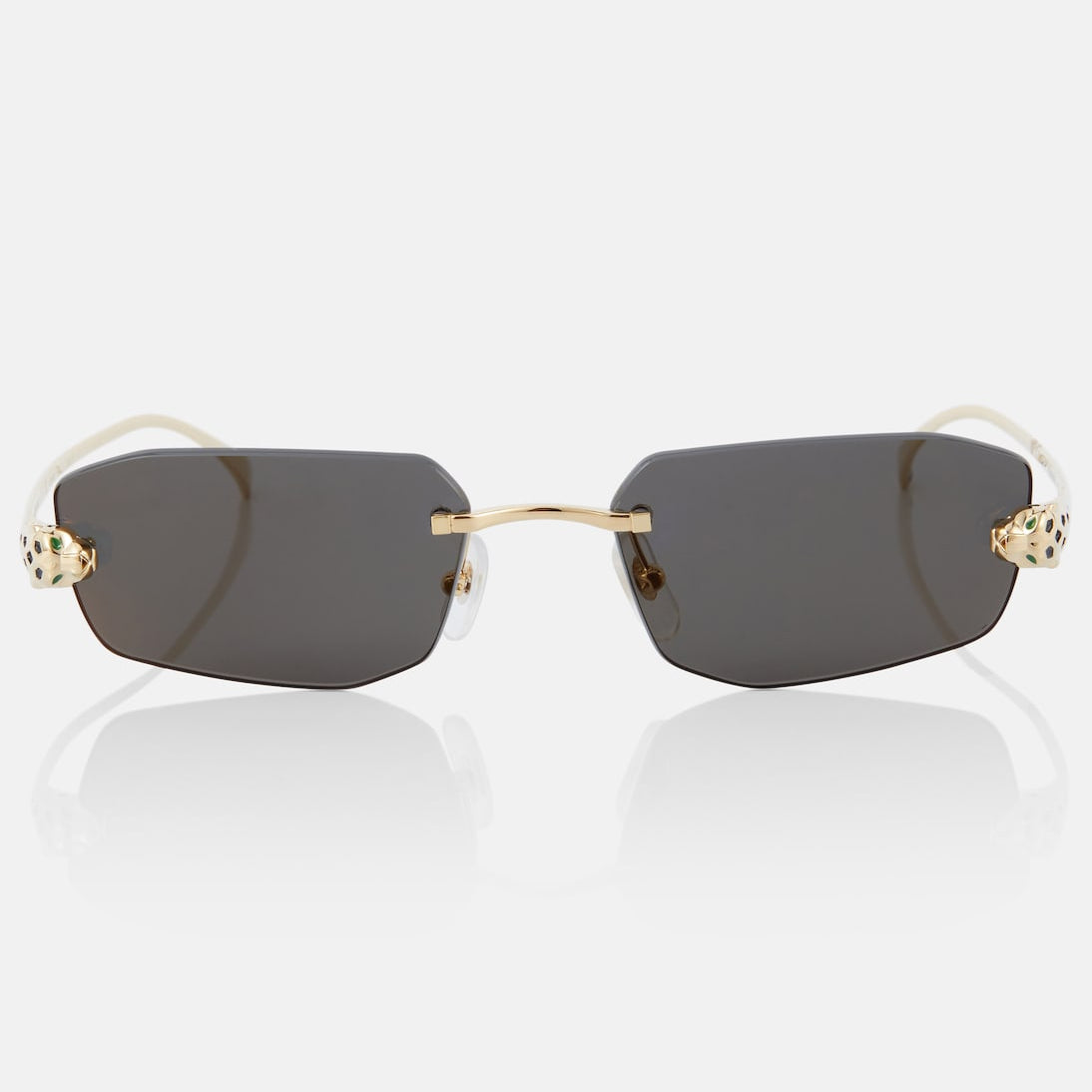 Cartier Eyewear Collection - Panthère de Cartier rectangular sunglasses