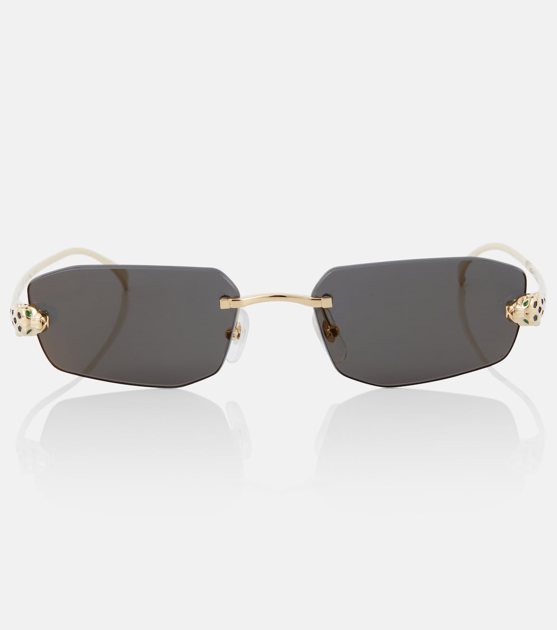 Cartier Eyewear Collection - Panthère de Cartier rectangular sunglasses