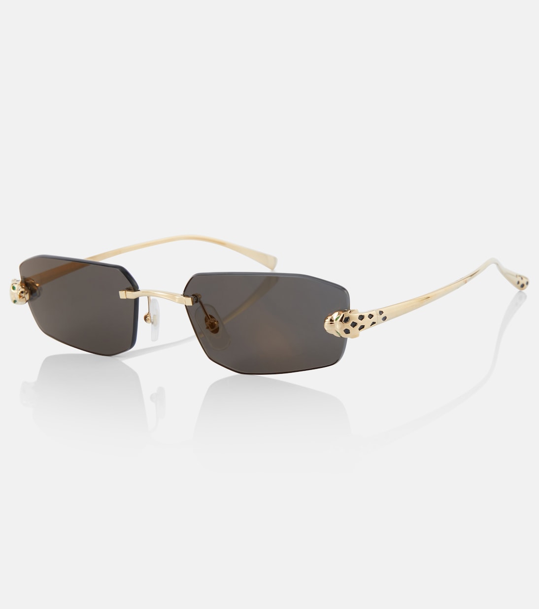 Cartier Eyewear Collection - Panthère de Cartier rectangular sunglasses