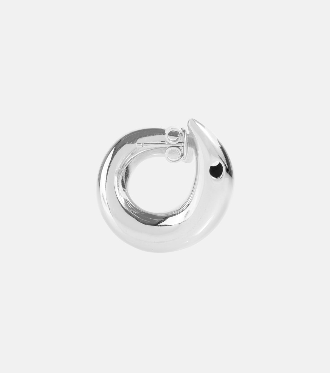 Bottega Veneta - Sterling silver hoop earrings