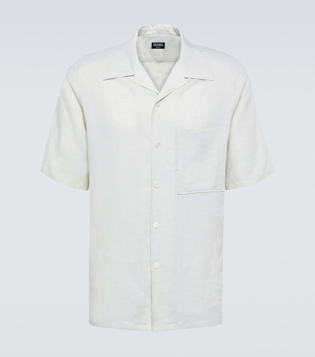Zegna - Linen bowling shirt