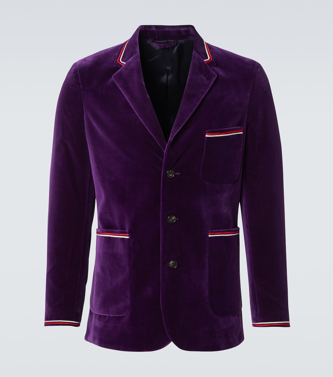 Bode - Showcase cotton velvet suit jacket