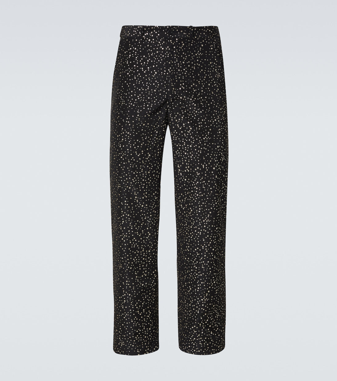Bode - Glitter faille straight pants