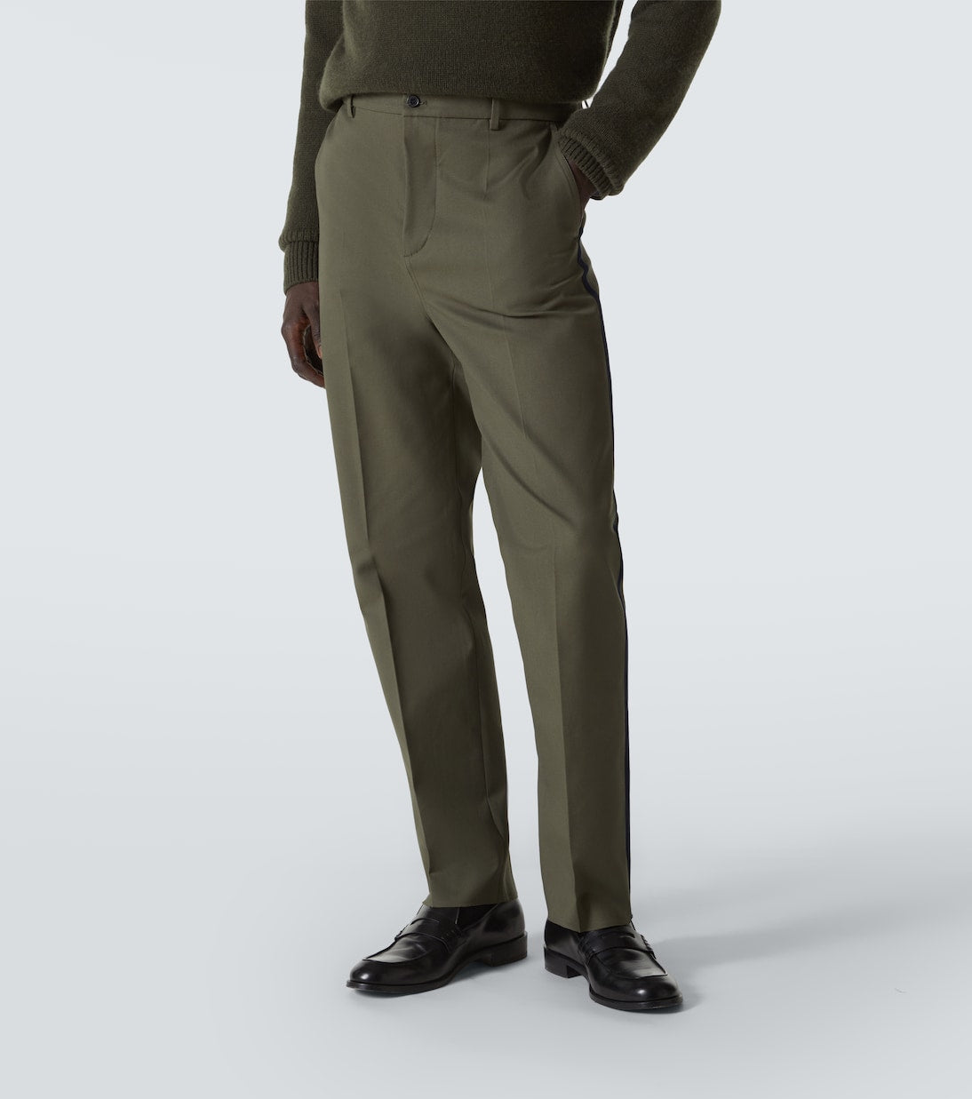 Valentino Garavani - Cotton straight pants
