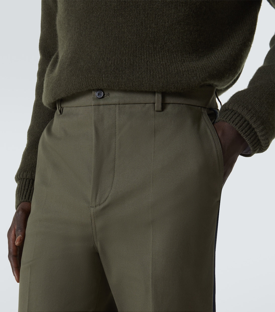 Valentino Garavani - Cotton straight pants