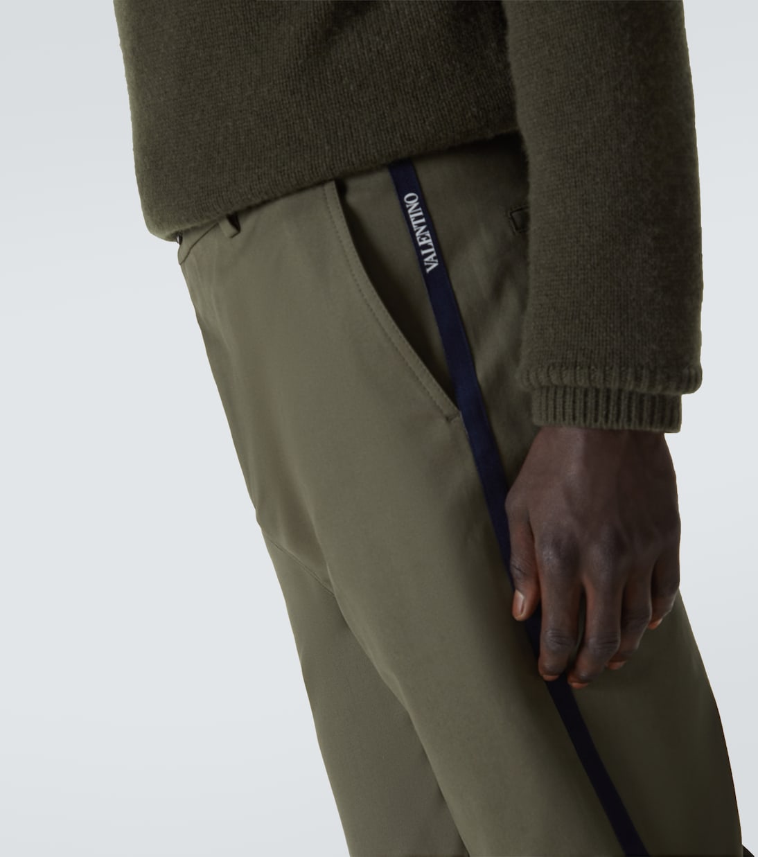 Valentino Garavani - Cotton straight pants