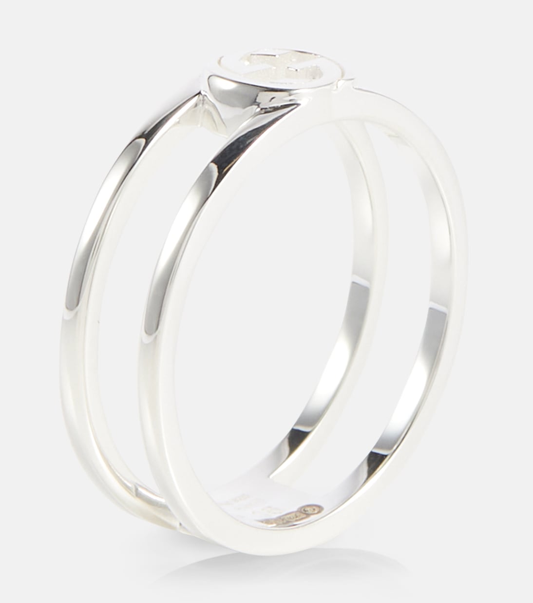 Gucci - Interlocking G sterling silver ring