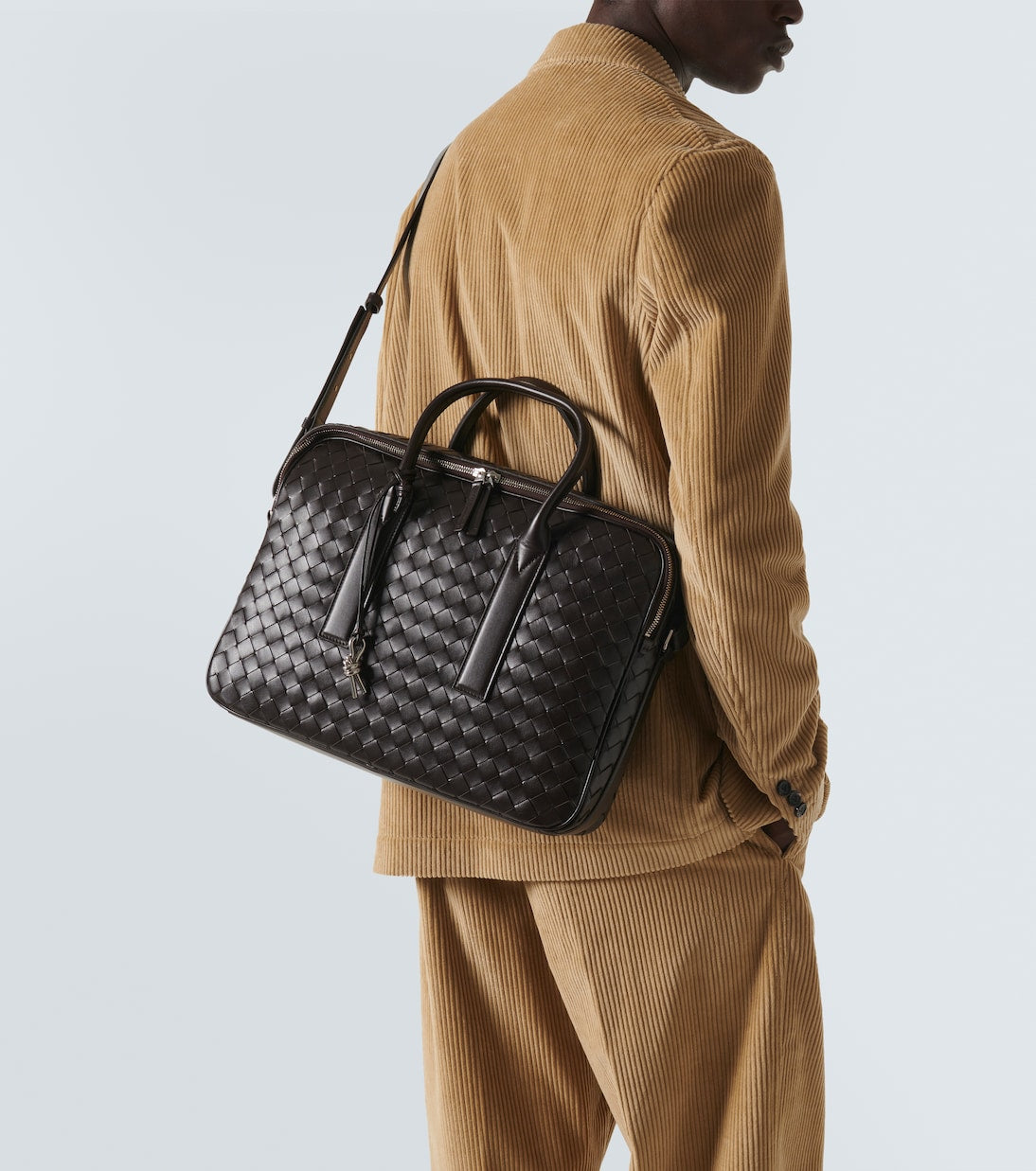 Bottega Veneta - Getaway Intrecciato leather briefcase