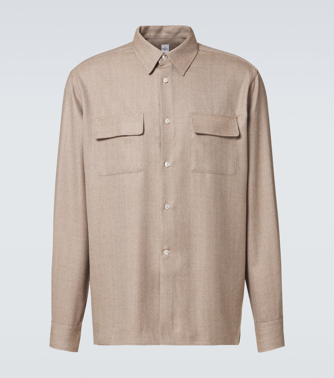 Berluti - Herringbone wool shirt