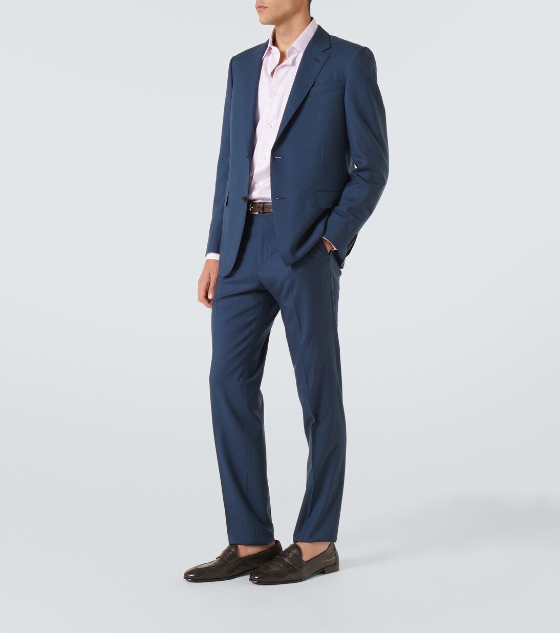 Zegna - Trofeo striped cotton shirt
