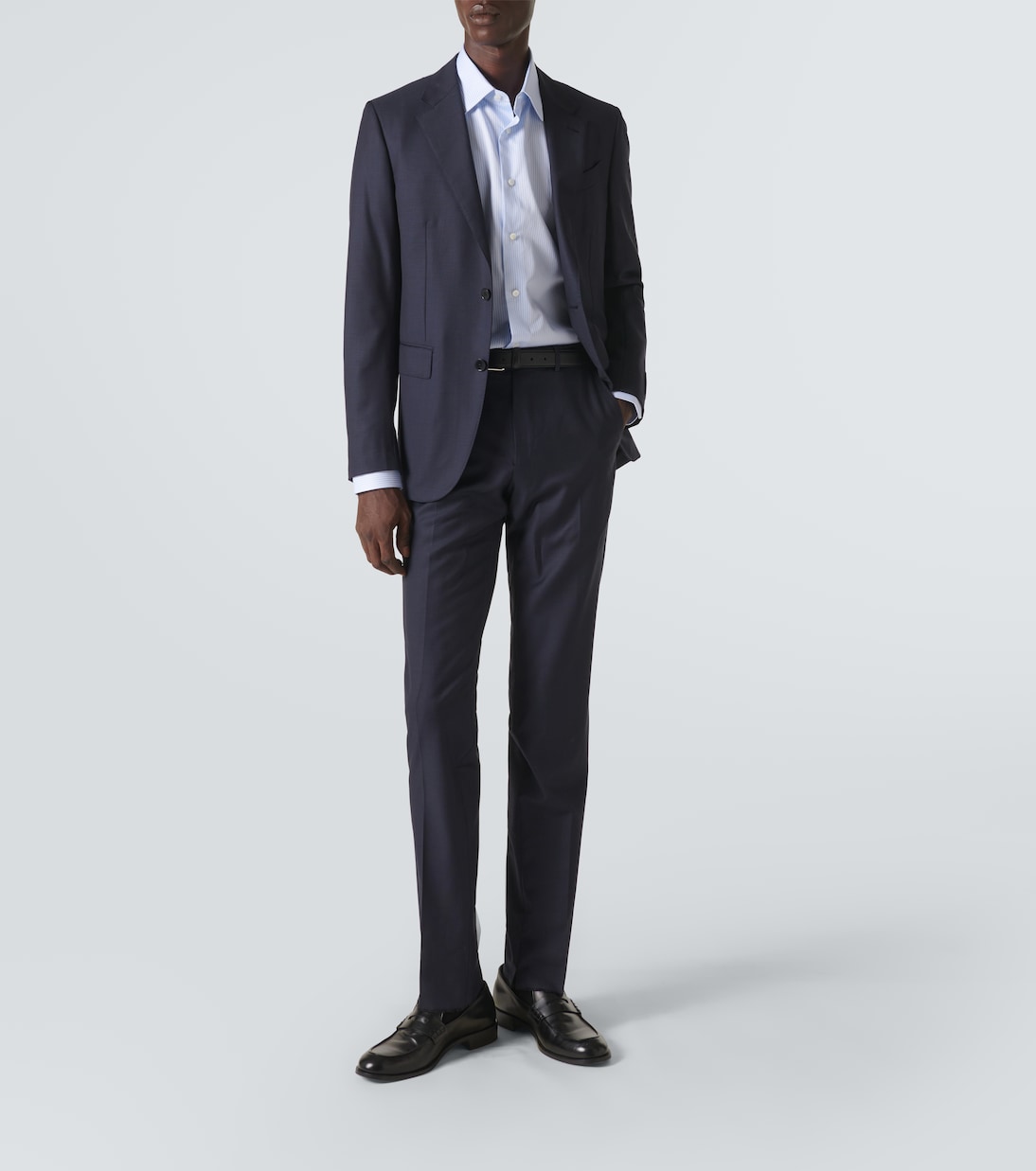 Zegna - Trofeo striped cotton shirt