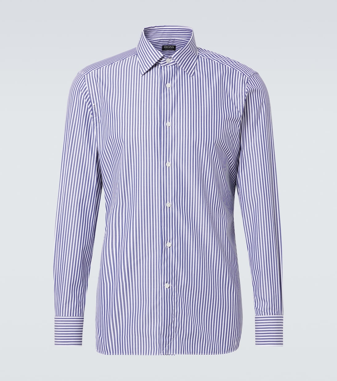 Zegna - Striped cotton shirt