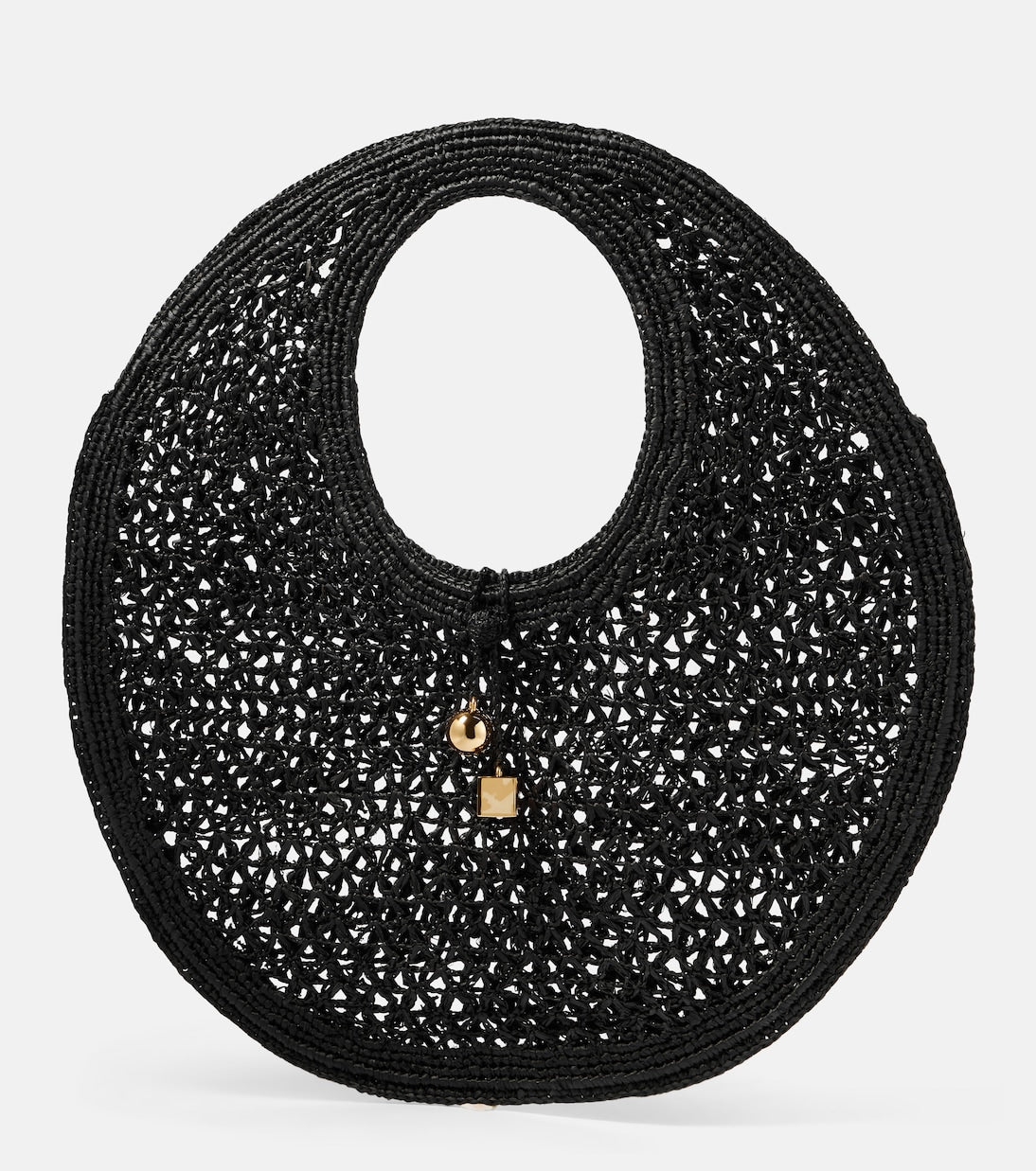 Jacquemus - Spiaggia raffia shoulder bag