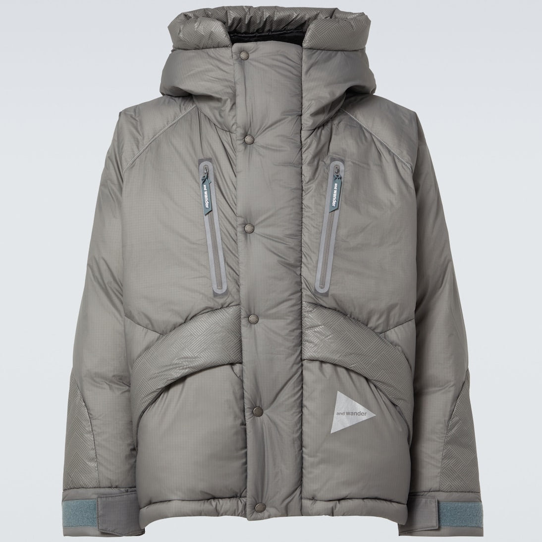 And Wander - Logo puffer jacket