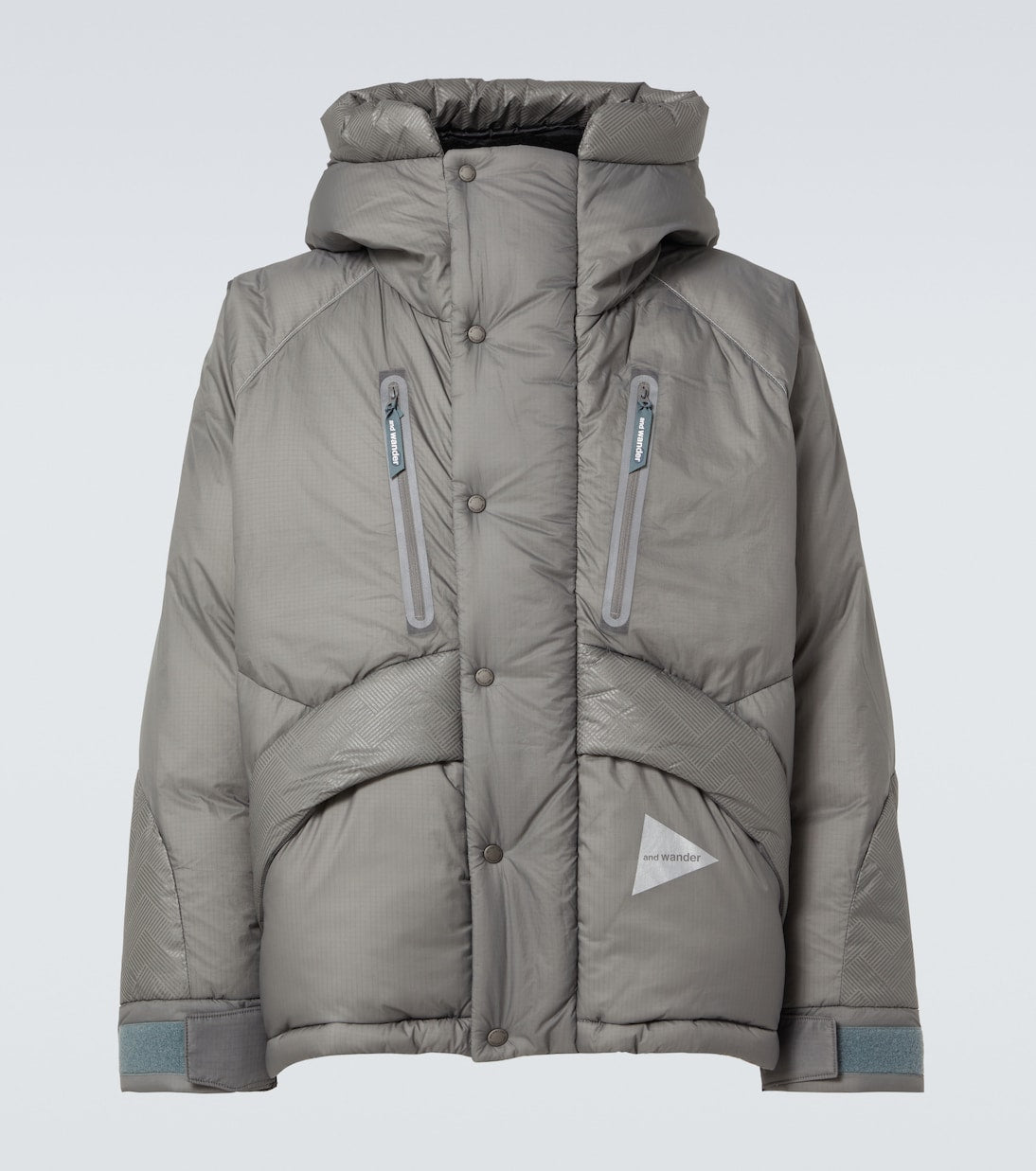 And Wander - Logo puffer jacket