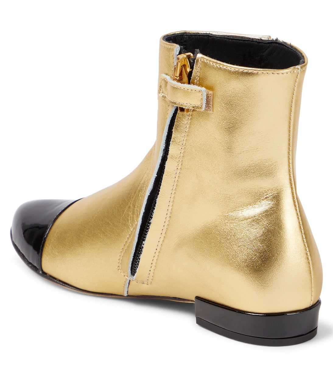 Balmain Kids - Leather ankle boots
