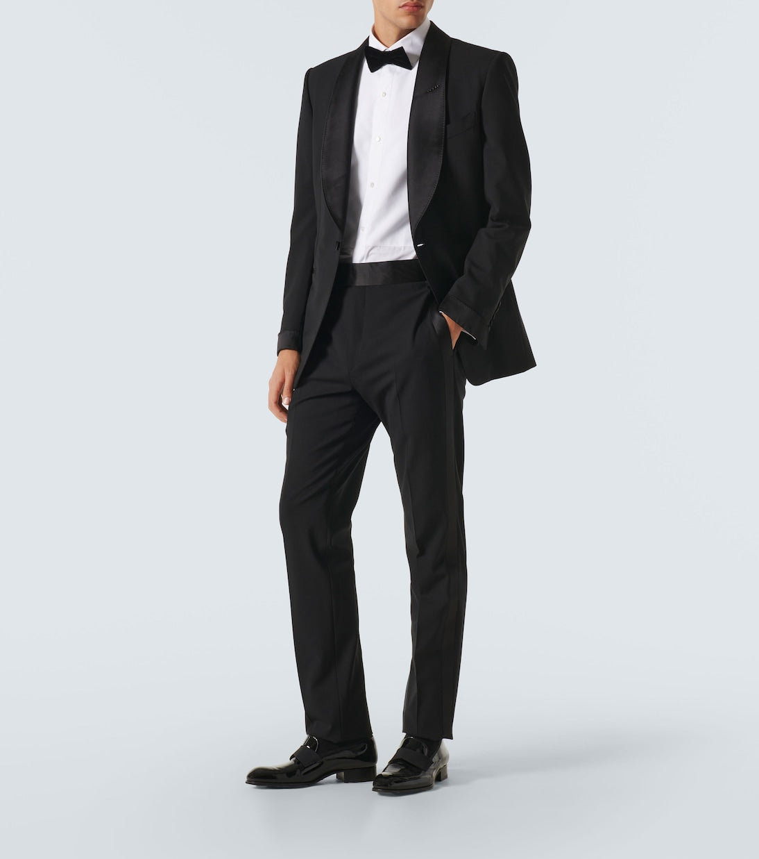 Zegna - Cotton tuxedo shirt