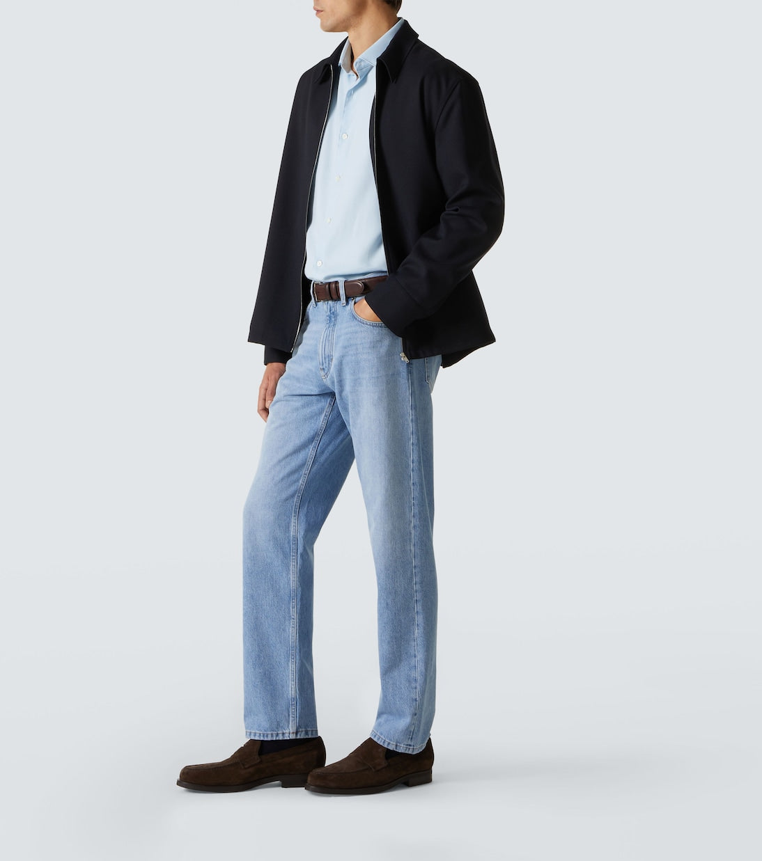 Zegna - Cotton and cashmere shirt