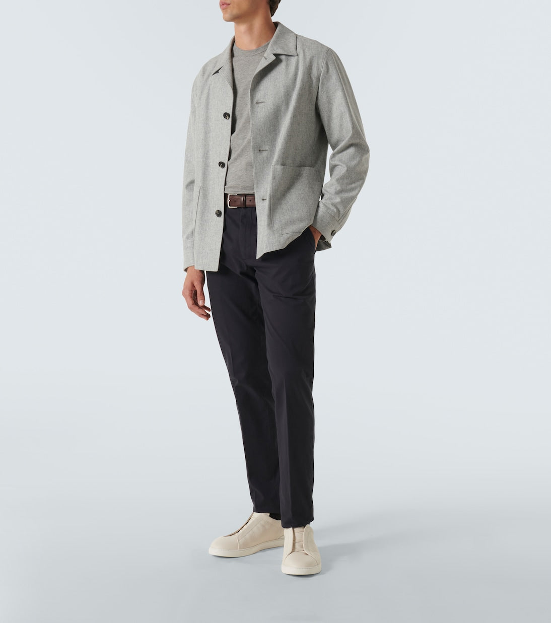 Zegna - Cotton-blend chinos