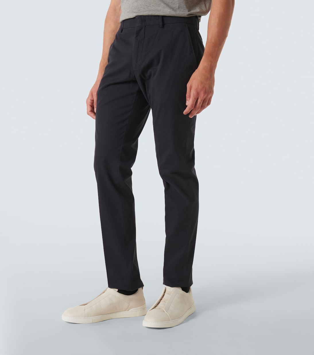 Zegna - Cotton-blend chinos