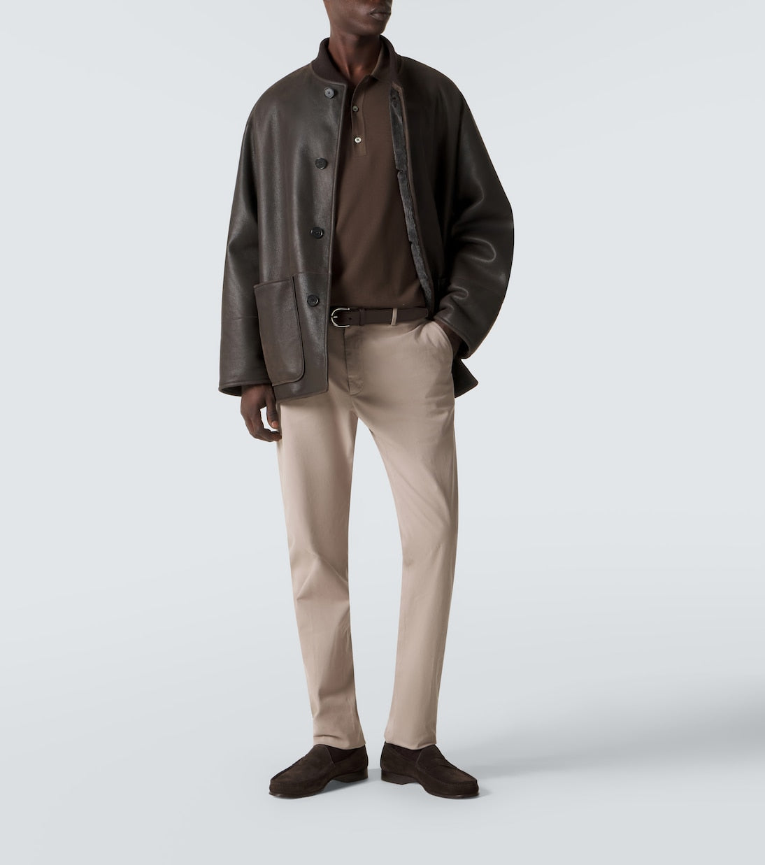 Zegna - Cotton-blend straight pants