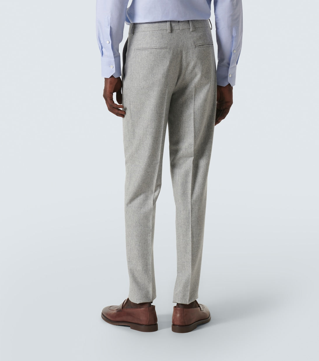 Zegna - Wool straight pants