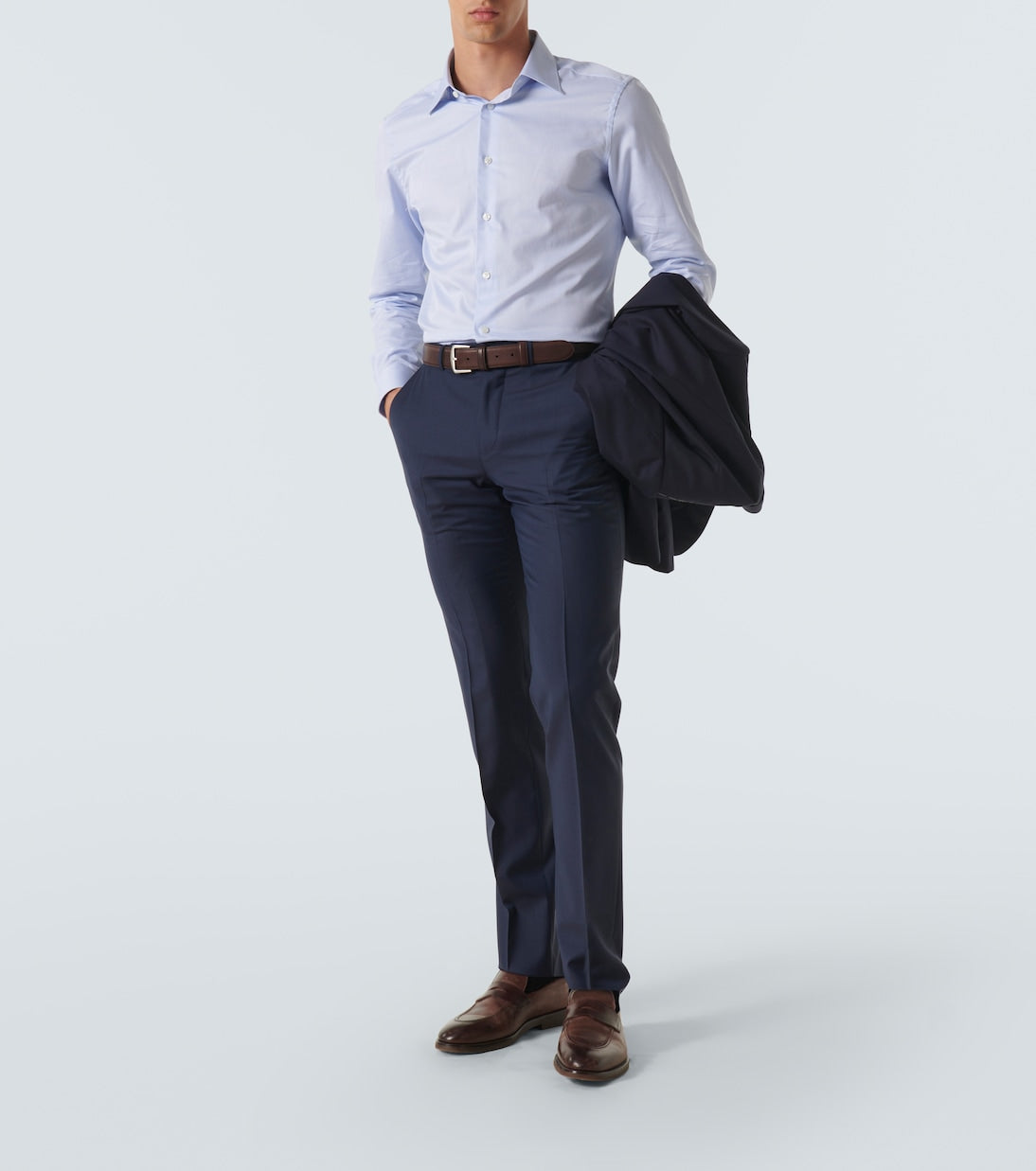 Zegna - Trofeo wool slim pants