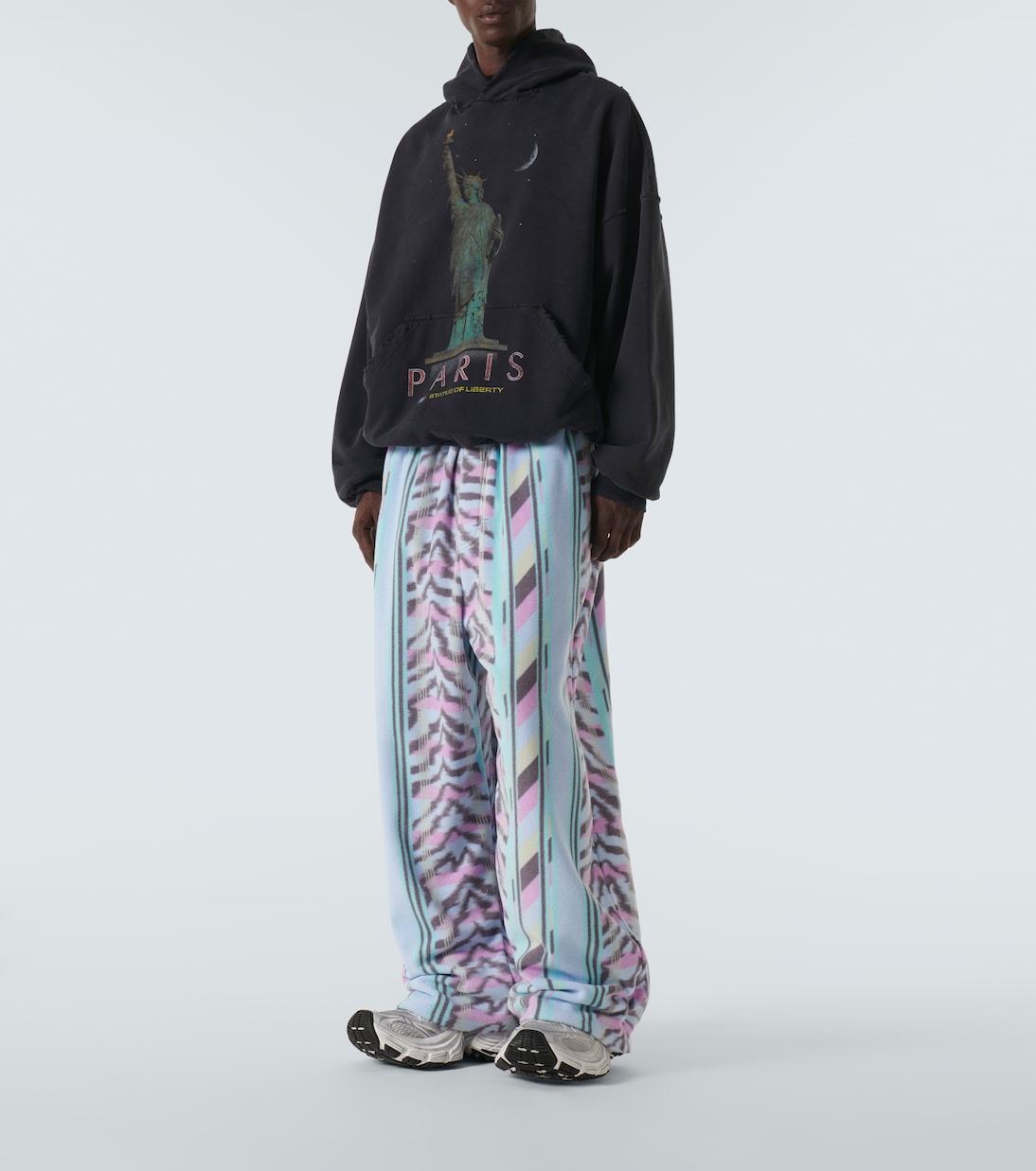 Balenciaga - Printed fleece sweatpants
