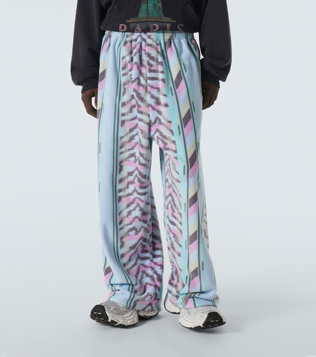 Balenciaga - Printed fleece sweatpants