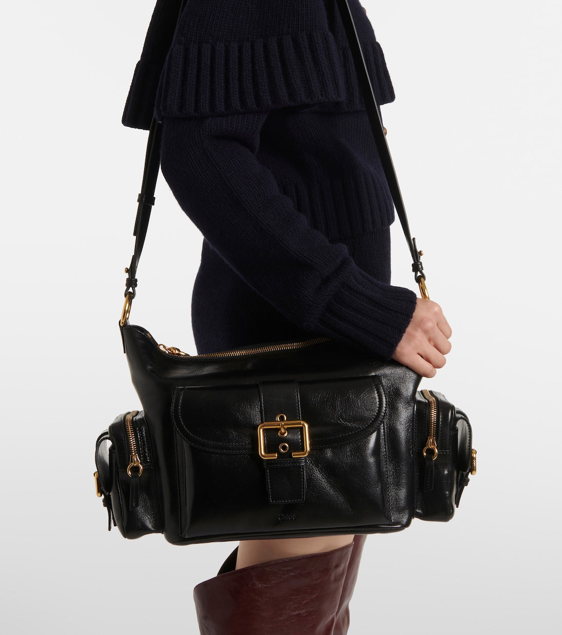 Chloé - Medium leather camera bag