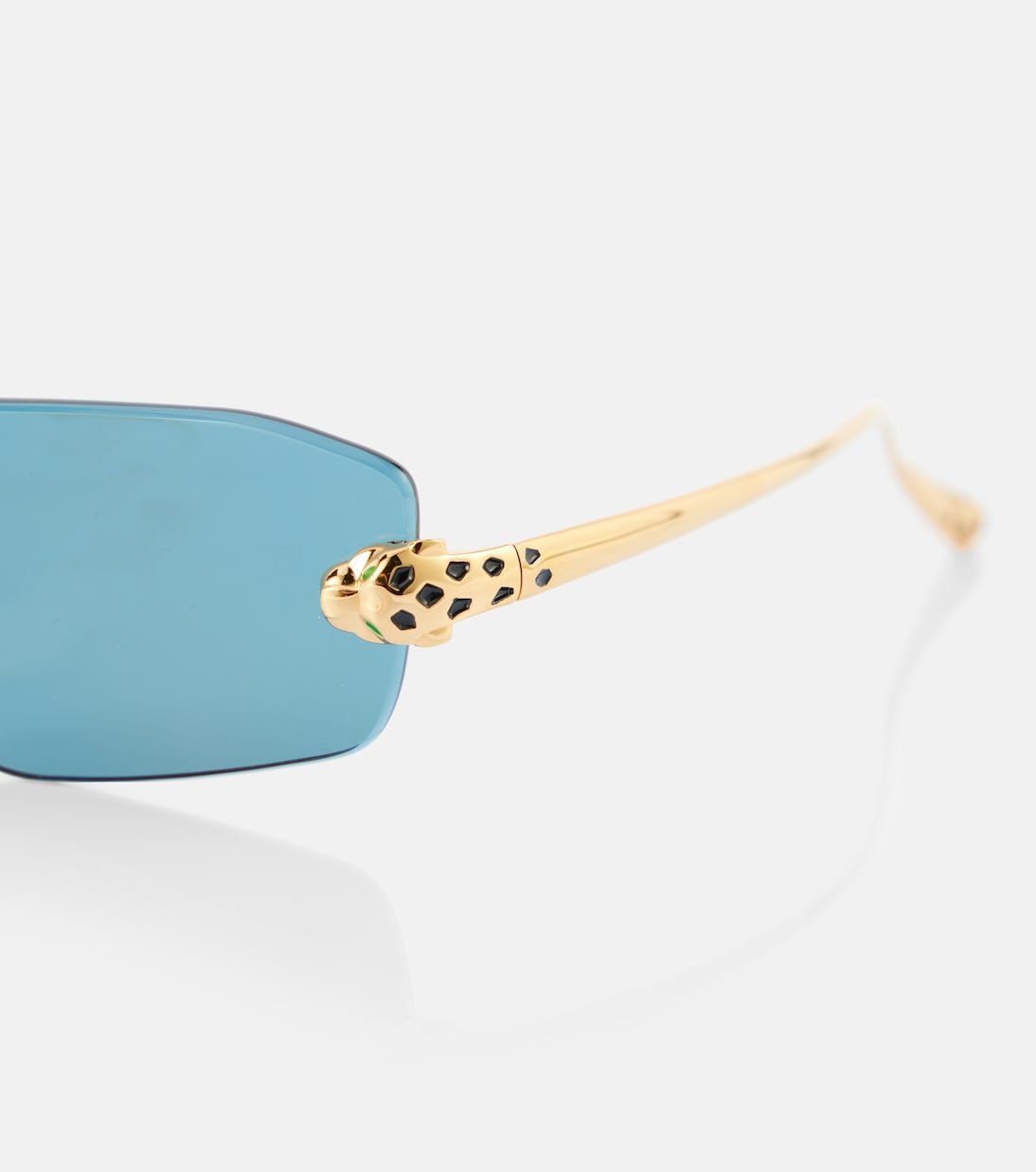 Cartier Eyewear Collection - Panthère de Cartier rectangular sunglasses