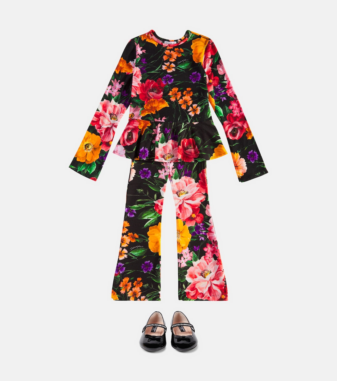 Dolce&Gabbana Kids - Floral pants