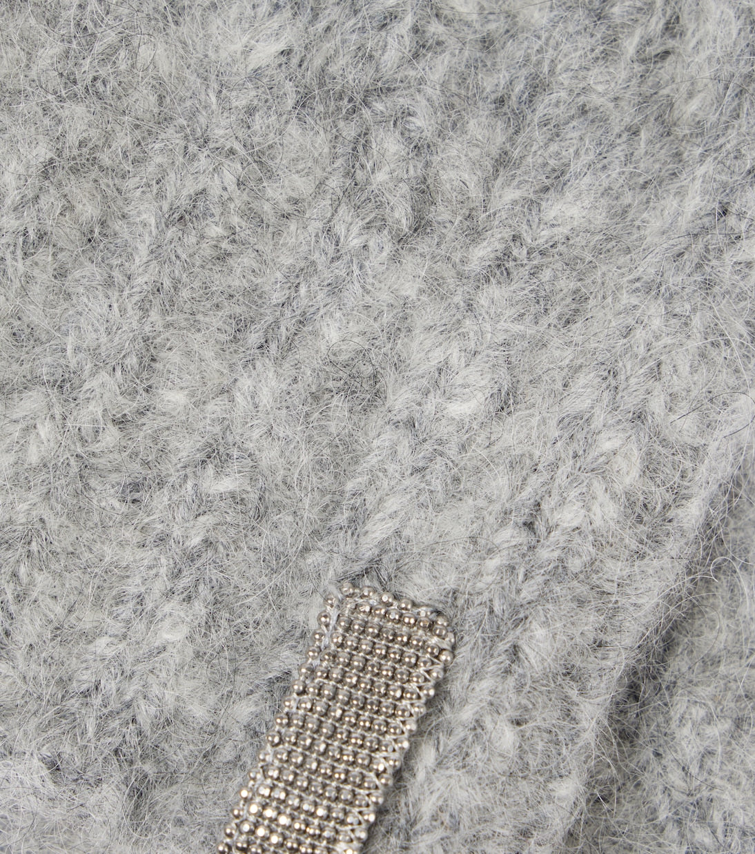 Brunello Cucinelli - Mohair and wool gloves