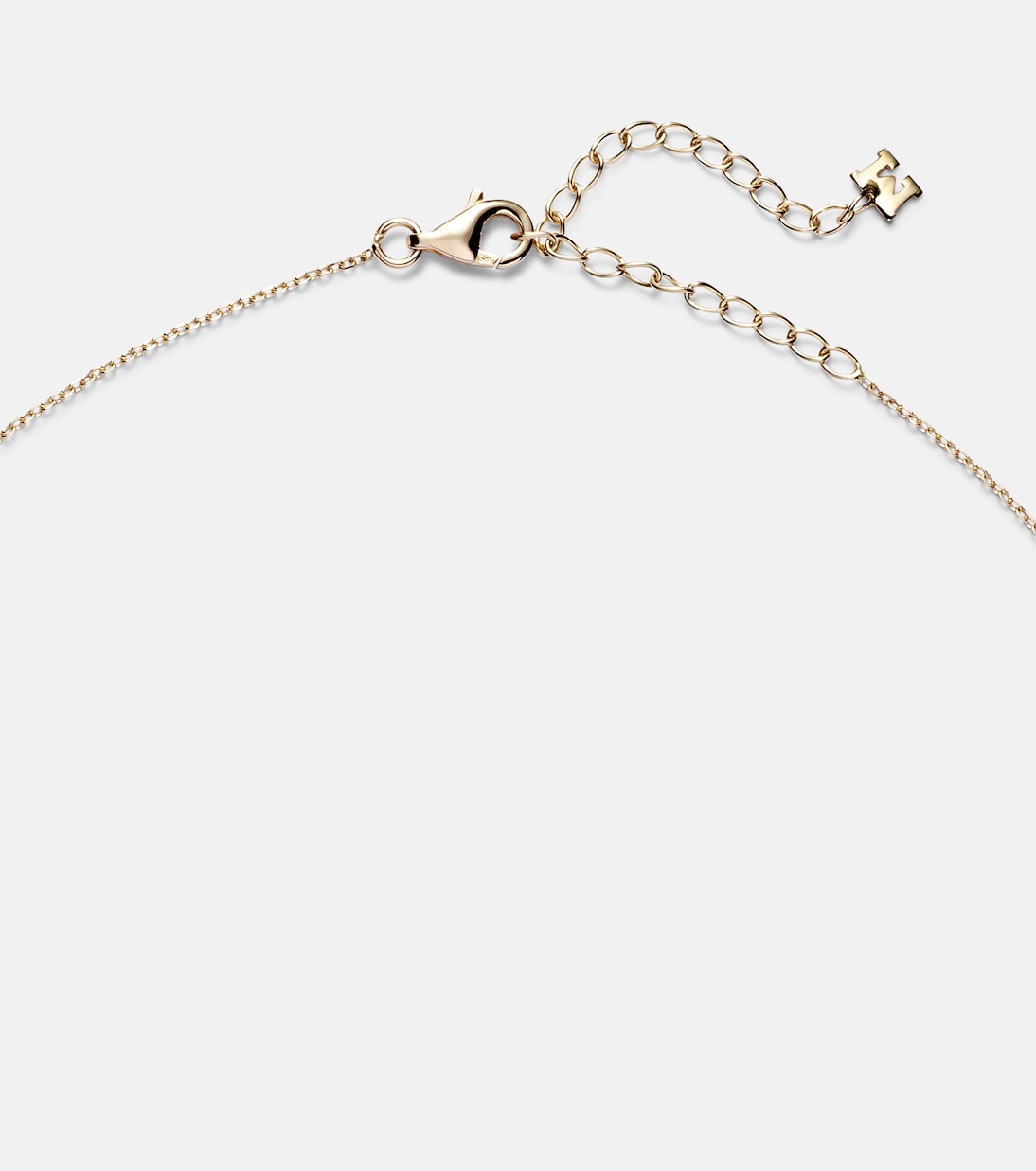Mateo - 14kt gold necklace with topaz and diamonds