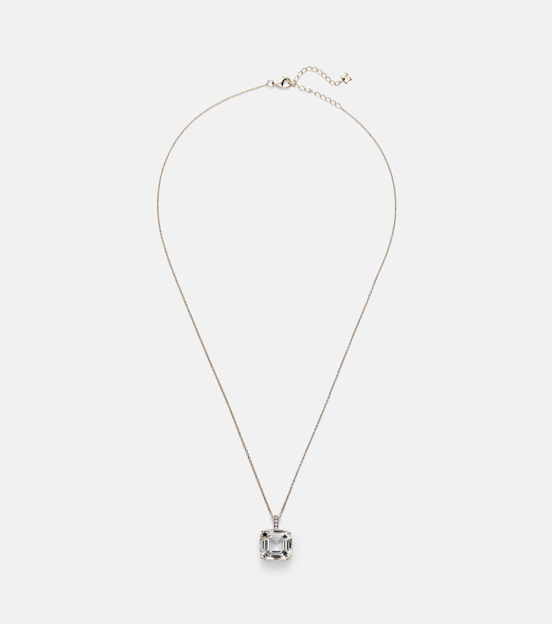 Mateo - 14kt gold necklace with topaz and diamonds