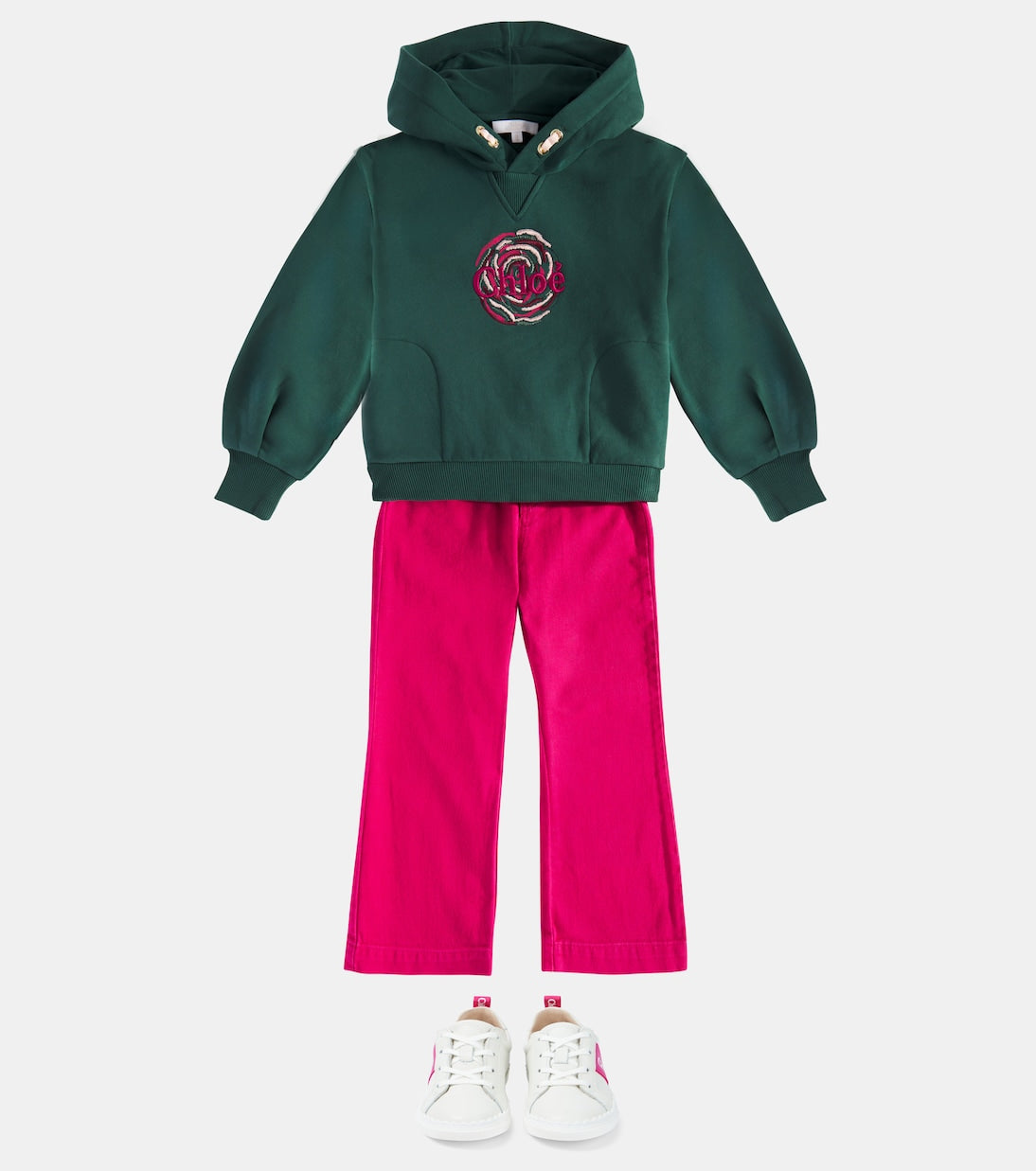 Chloé Kids - Cotton pants