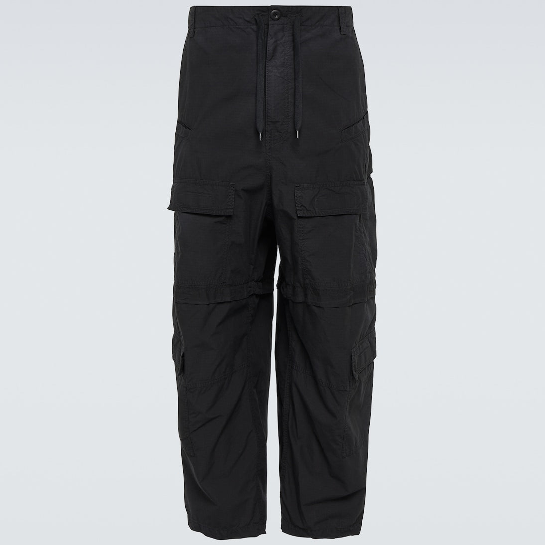 Balenciaga - Wide cotton-blend cargo pants