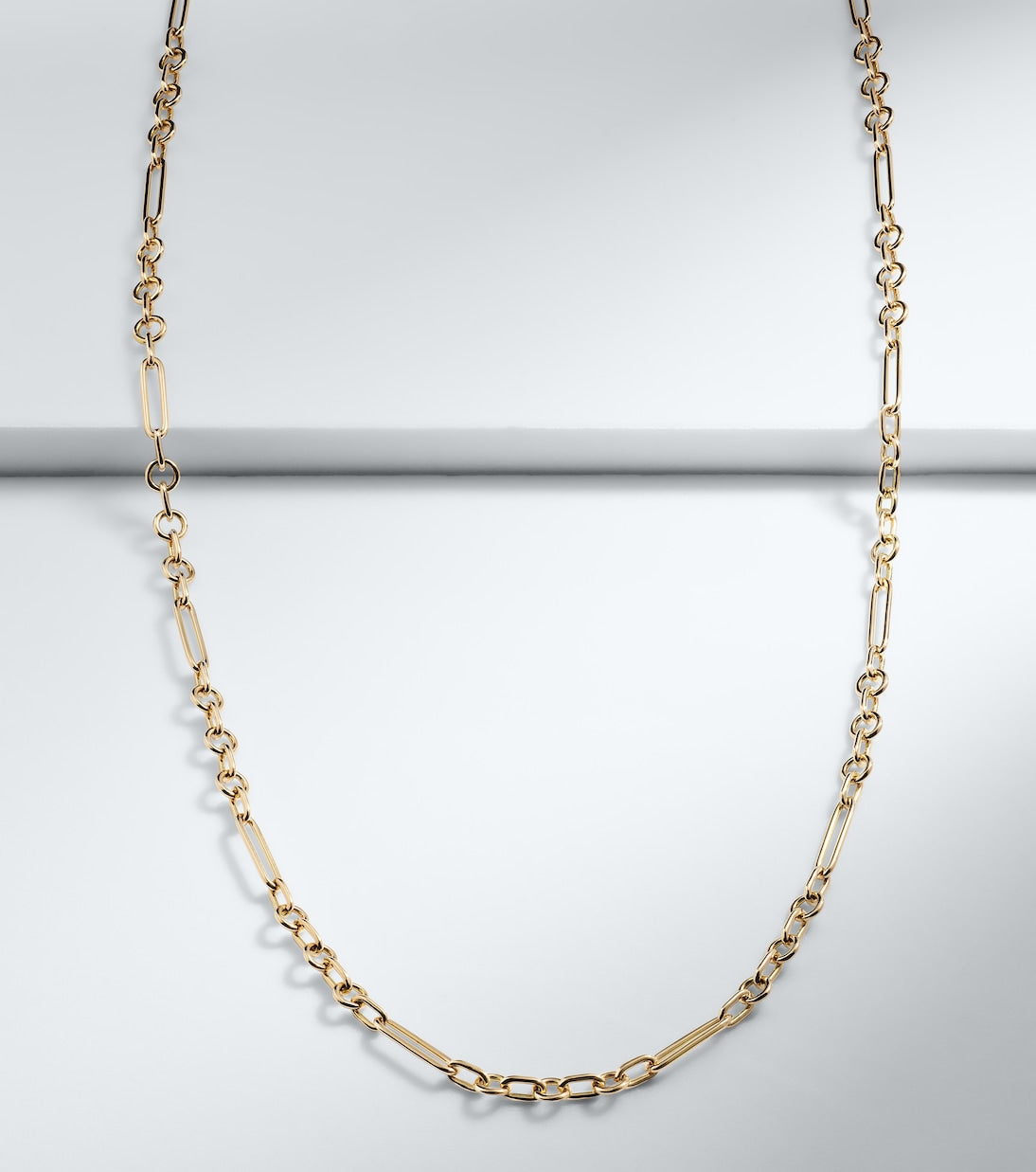 FoundRae - Mixed Clip 18kt gold chain necklace