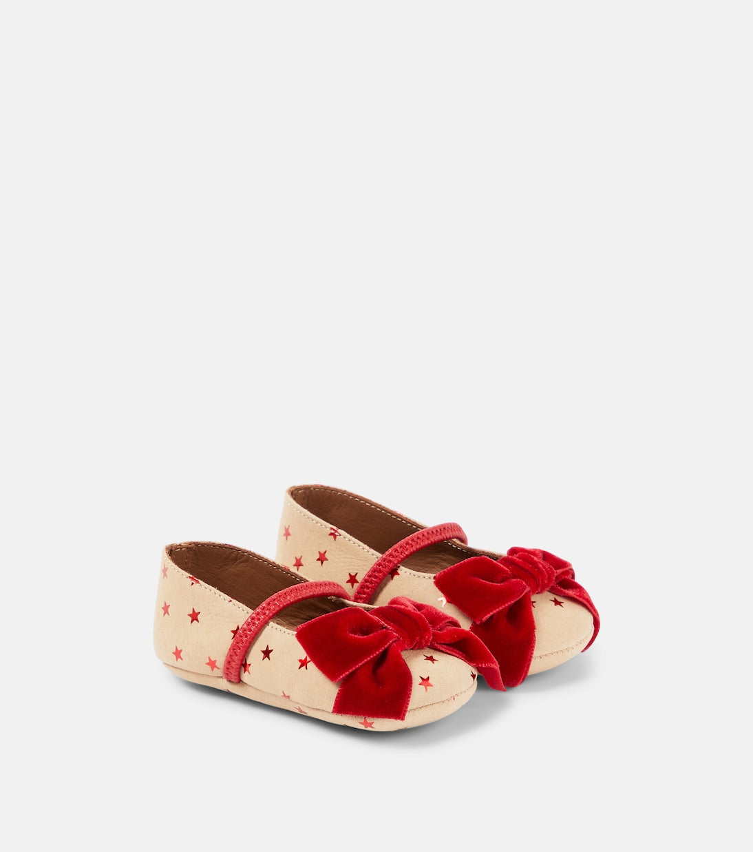 PèPè - Baby Stelline leather ballet flats