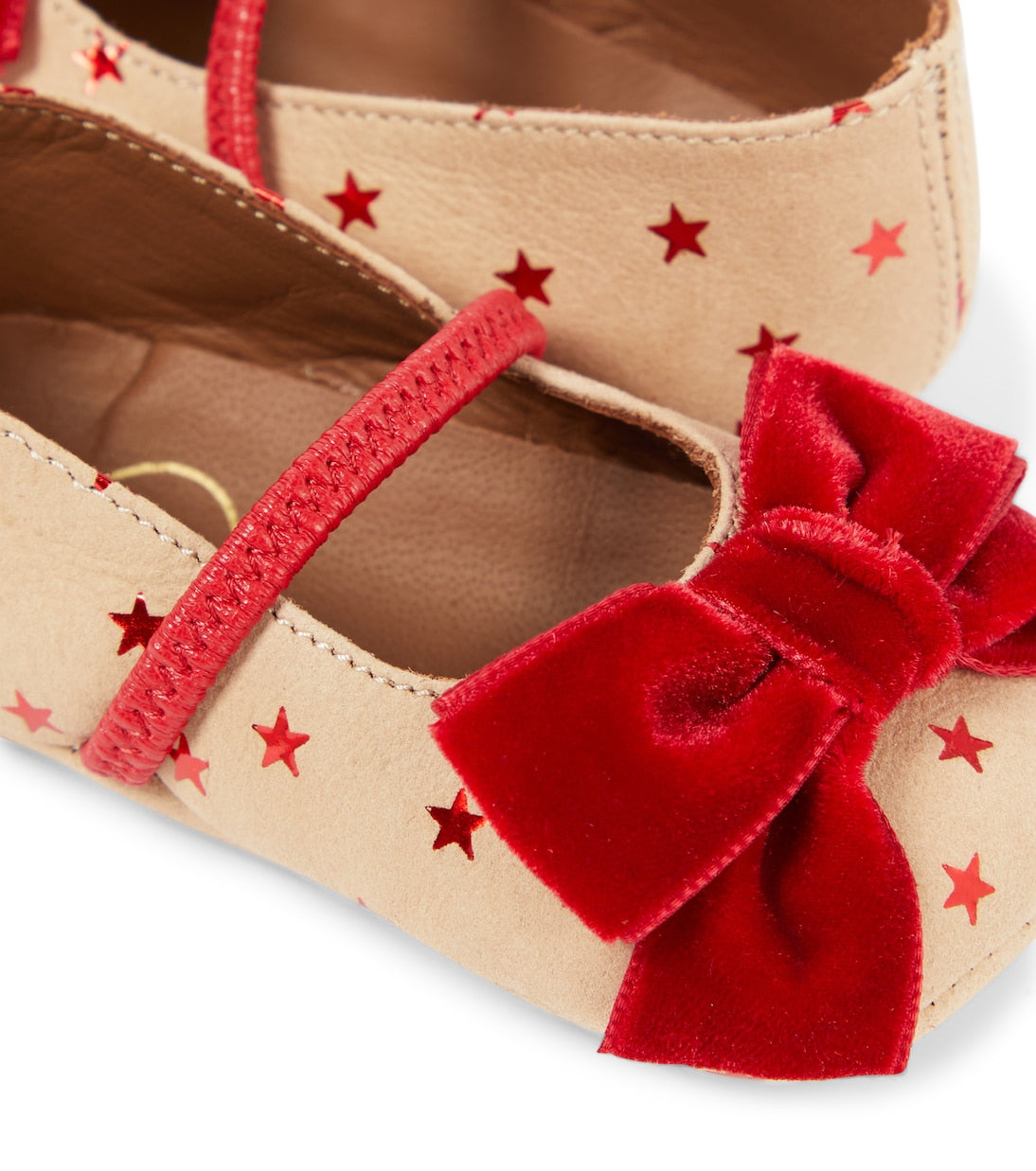 PèPè - Baby Stelline leather ballet flats