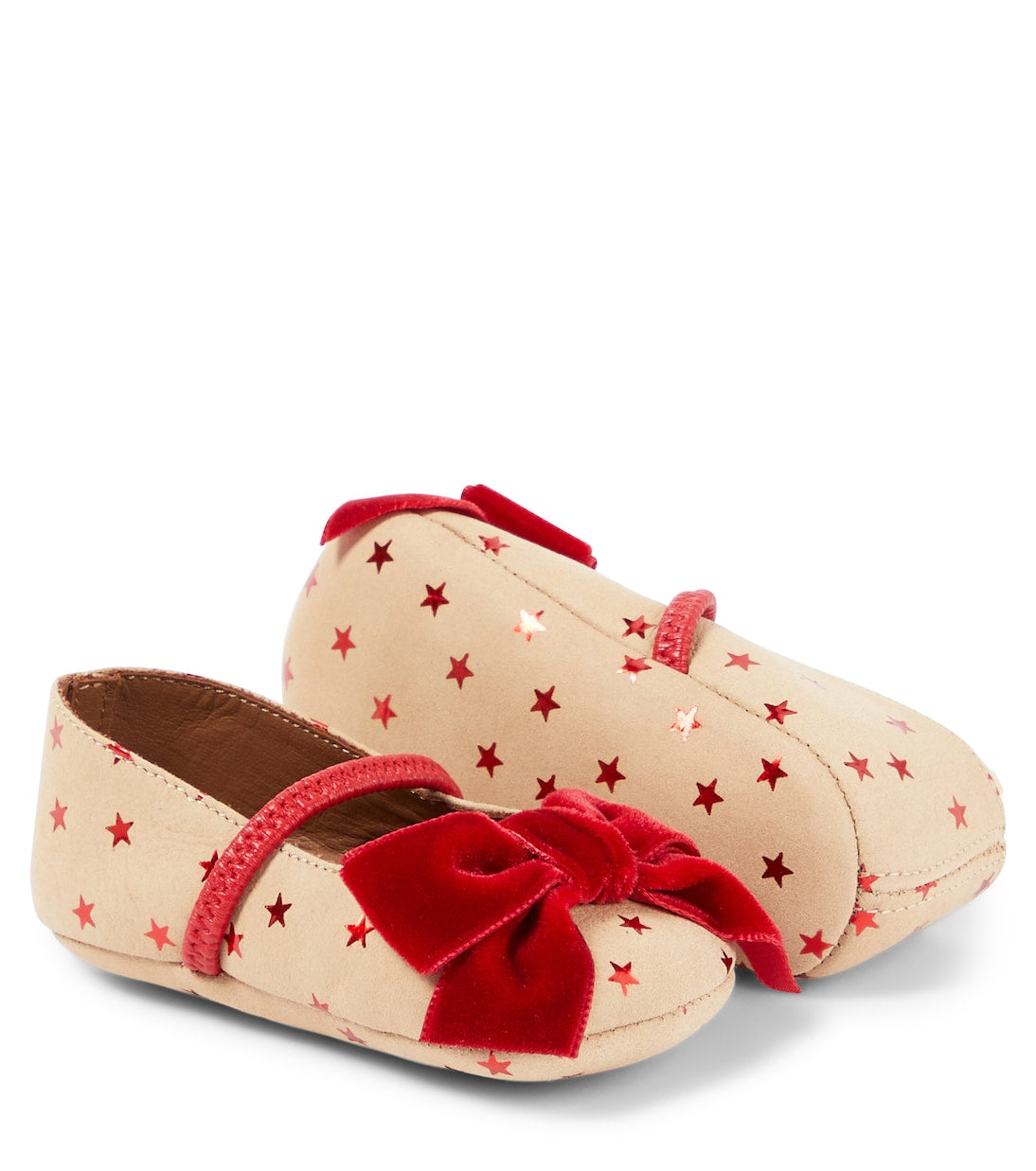 PèPè - Baby Stelline leather ballet flats