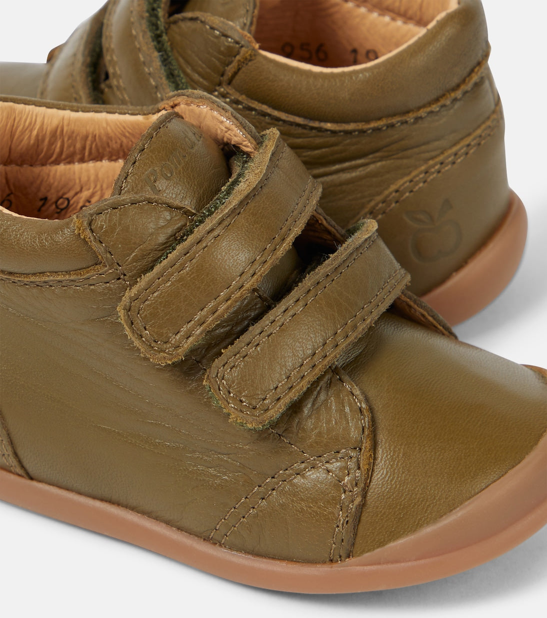 Pom d'Api - Baby leather booties