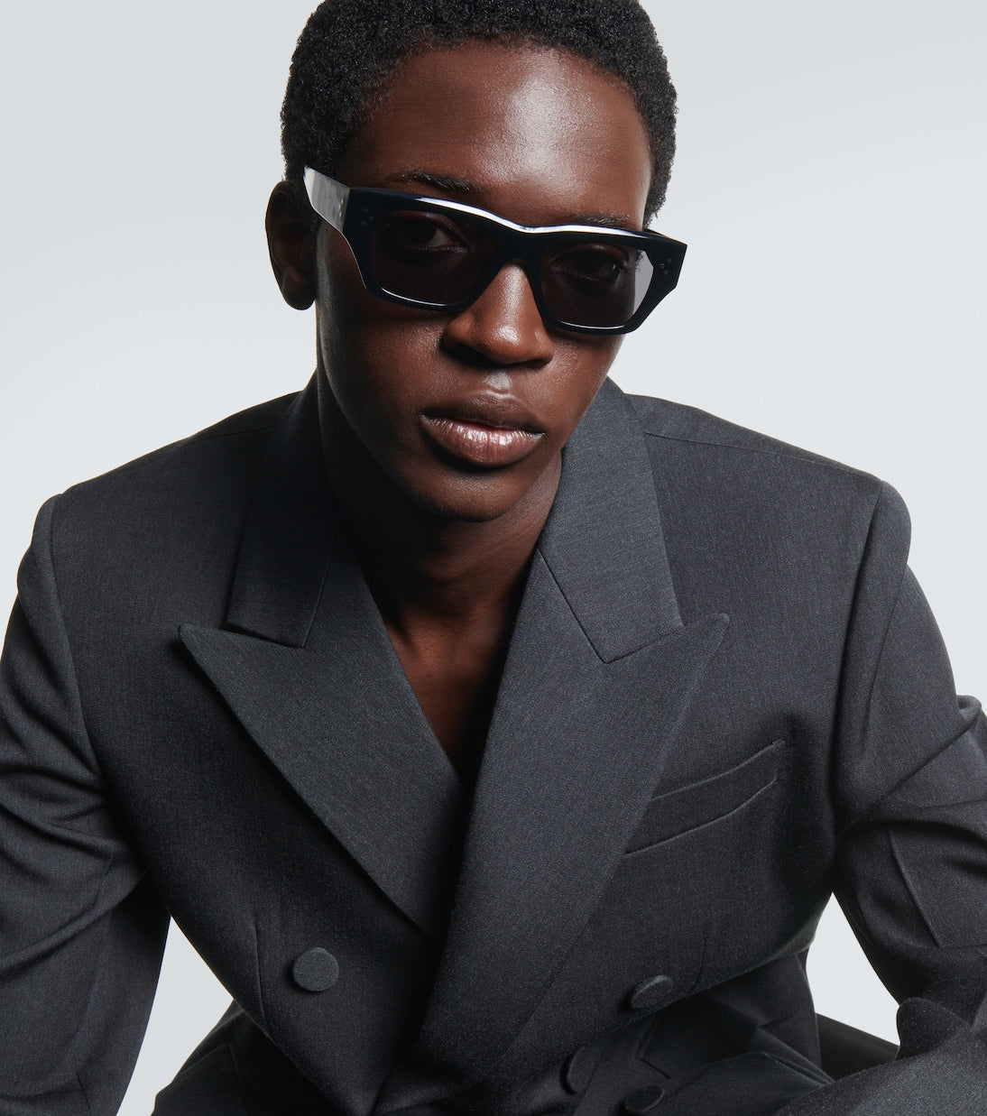 Celine Eyewear - Celine 3 Dots HD rectangular sunglasses