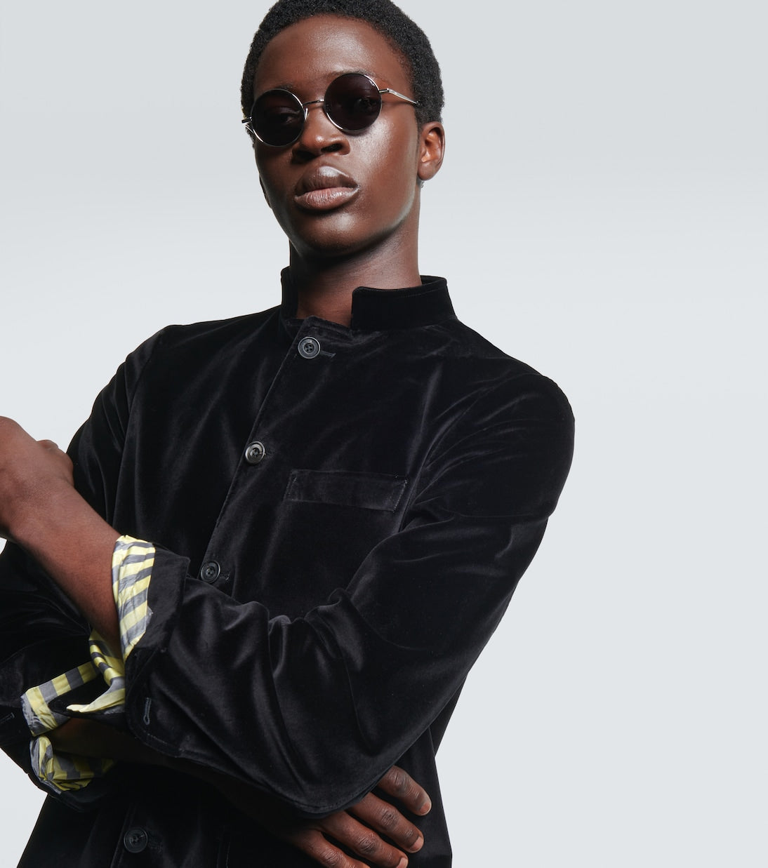 Celine Eyewear - Metal round sunglasses