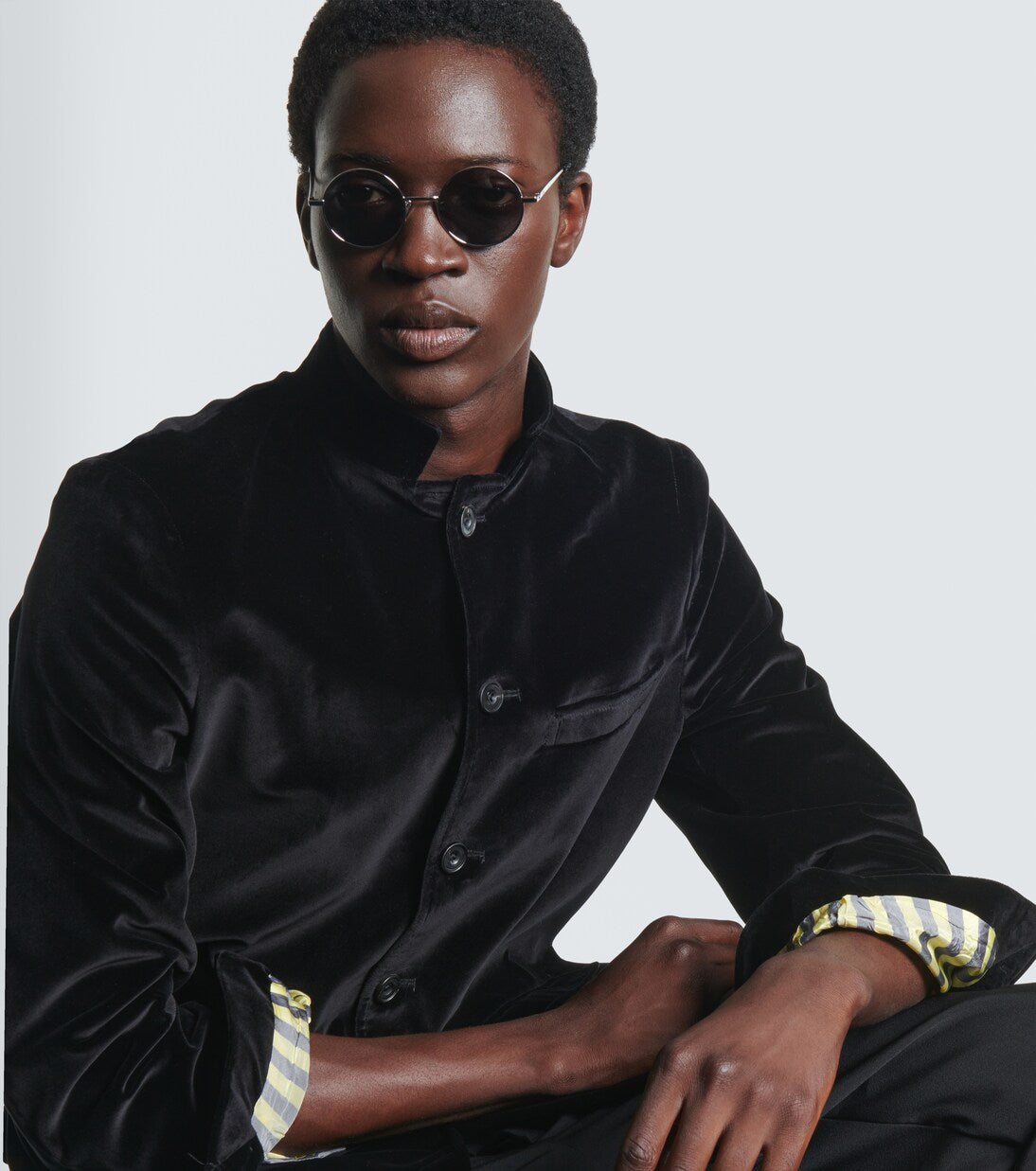 Celine Eyewear - Metal round sunglasses