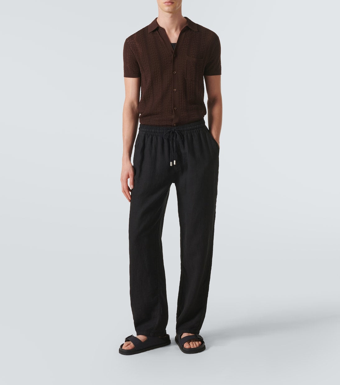 Vilebrequin - Pacha linen wide-leg pants