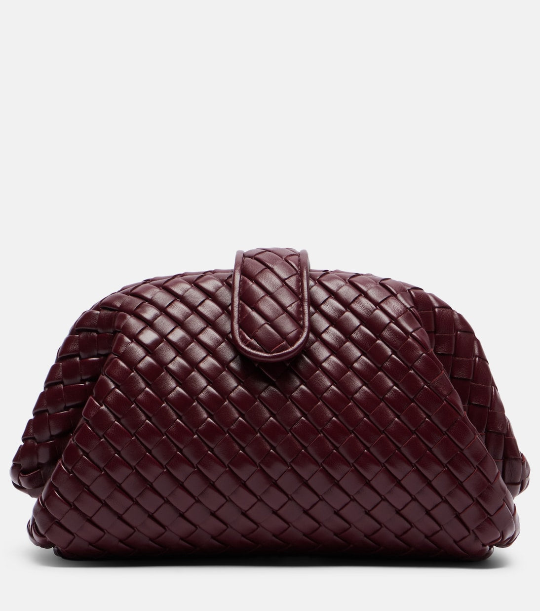 Bottega Veneta - Lauren 1980 Small Intrecciato leather clutch