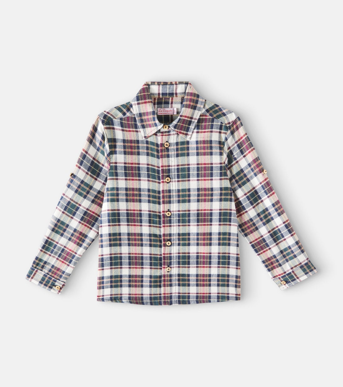 La Coqueta - Nico plaid cotton shirt