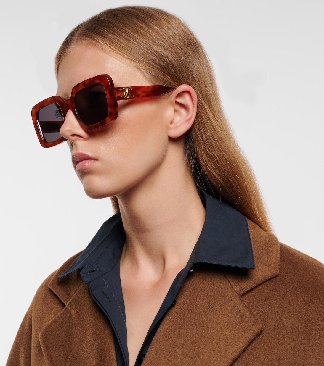 Celine Eyewear - Triomphe 13 square sunglasses