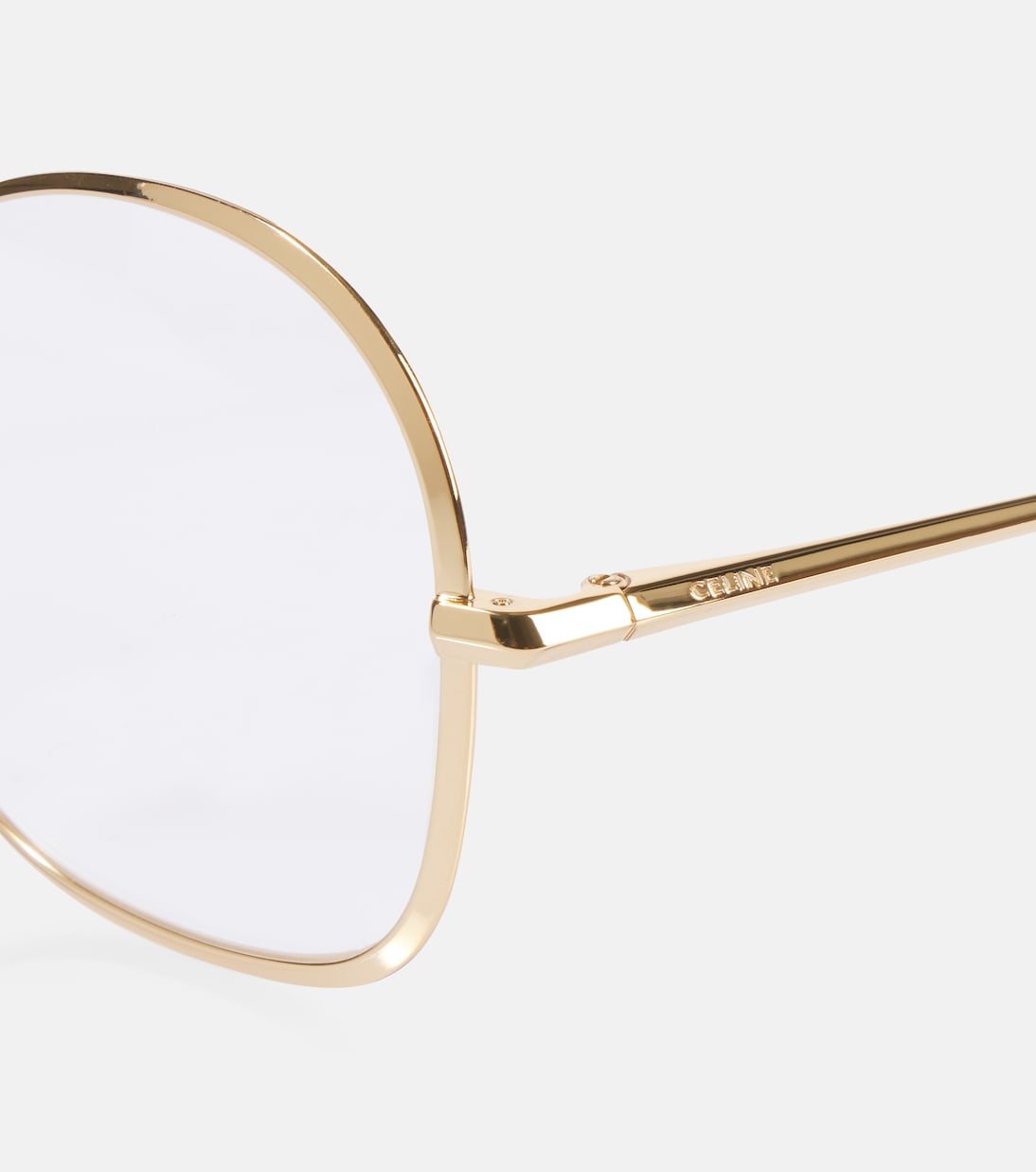 Celine Eyewear - Metal square glasses
